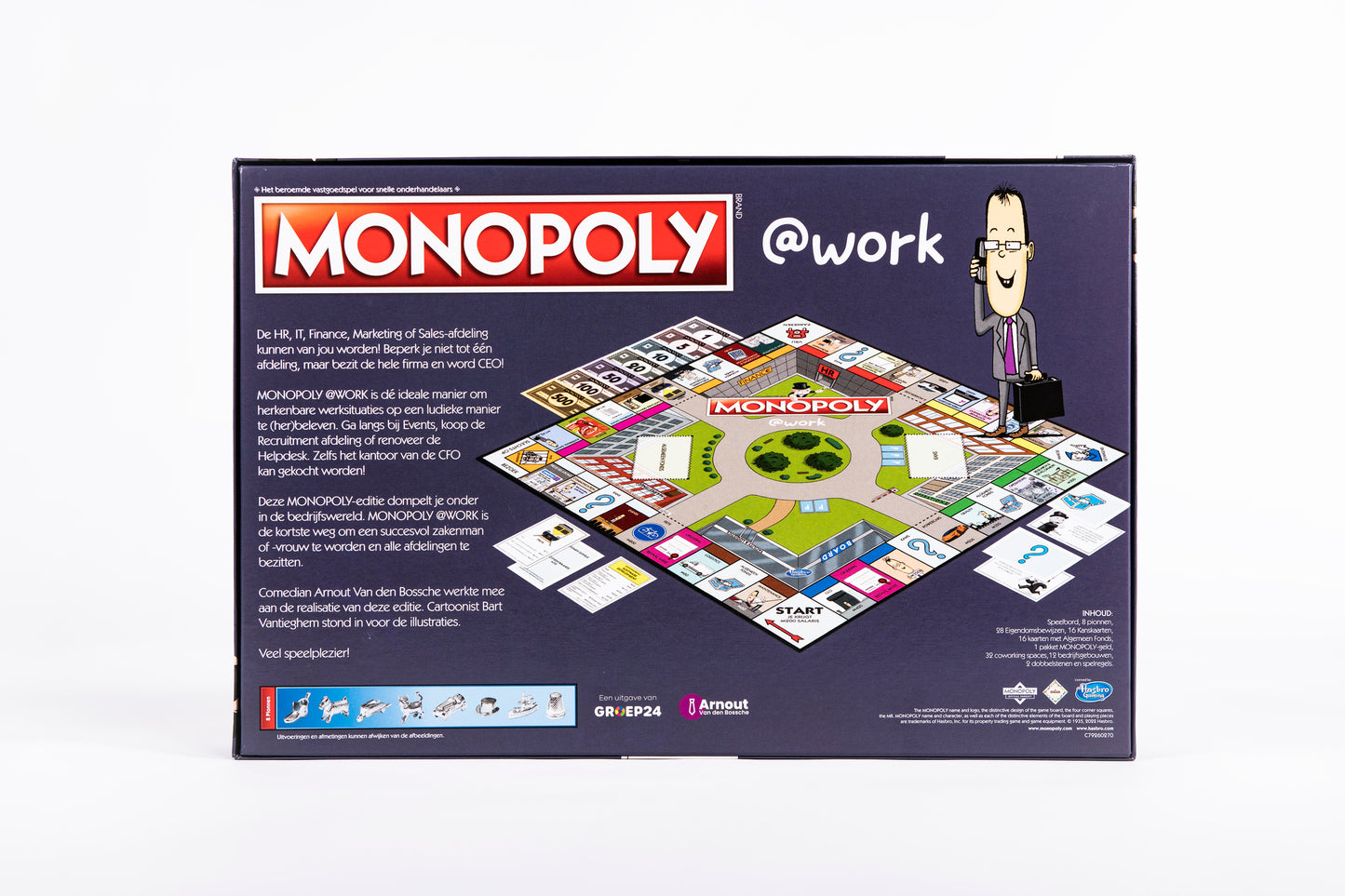 Arnout Van den Bossche - Pakket "Monopoly" + "Boek"
