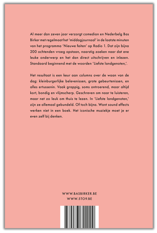 Bas Birker - Liefste Landgenoten (Boek)