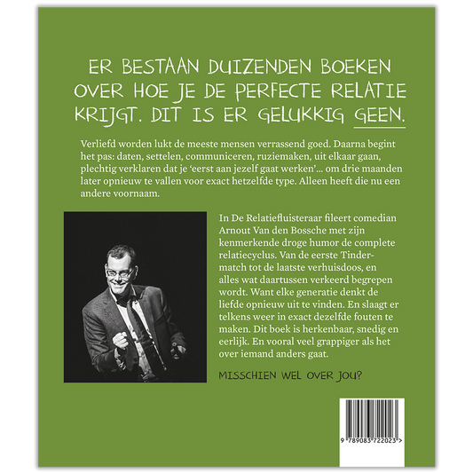 DE RELATIEFLUISTERAAR (BOEK)