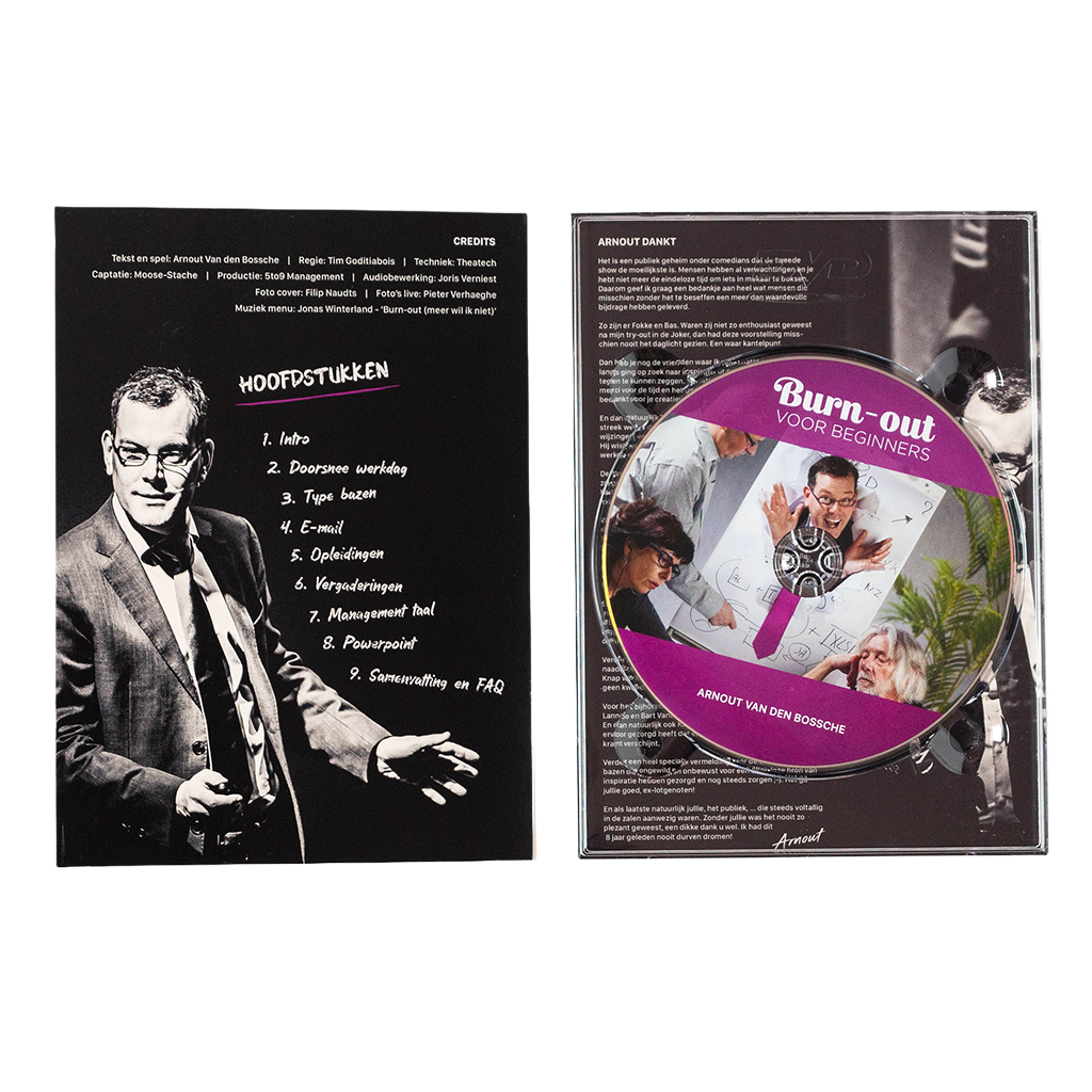 BURN-OUT VOOR BEGINNERS (DVD)