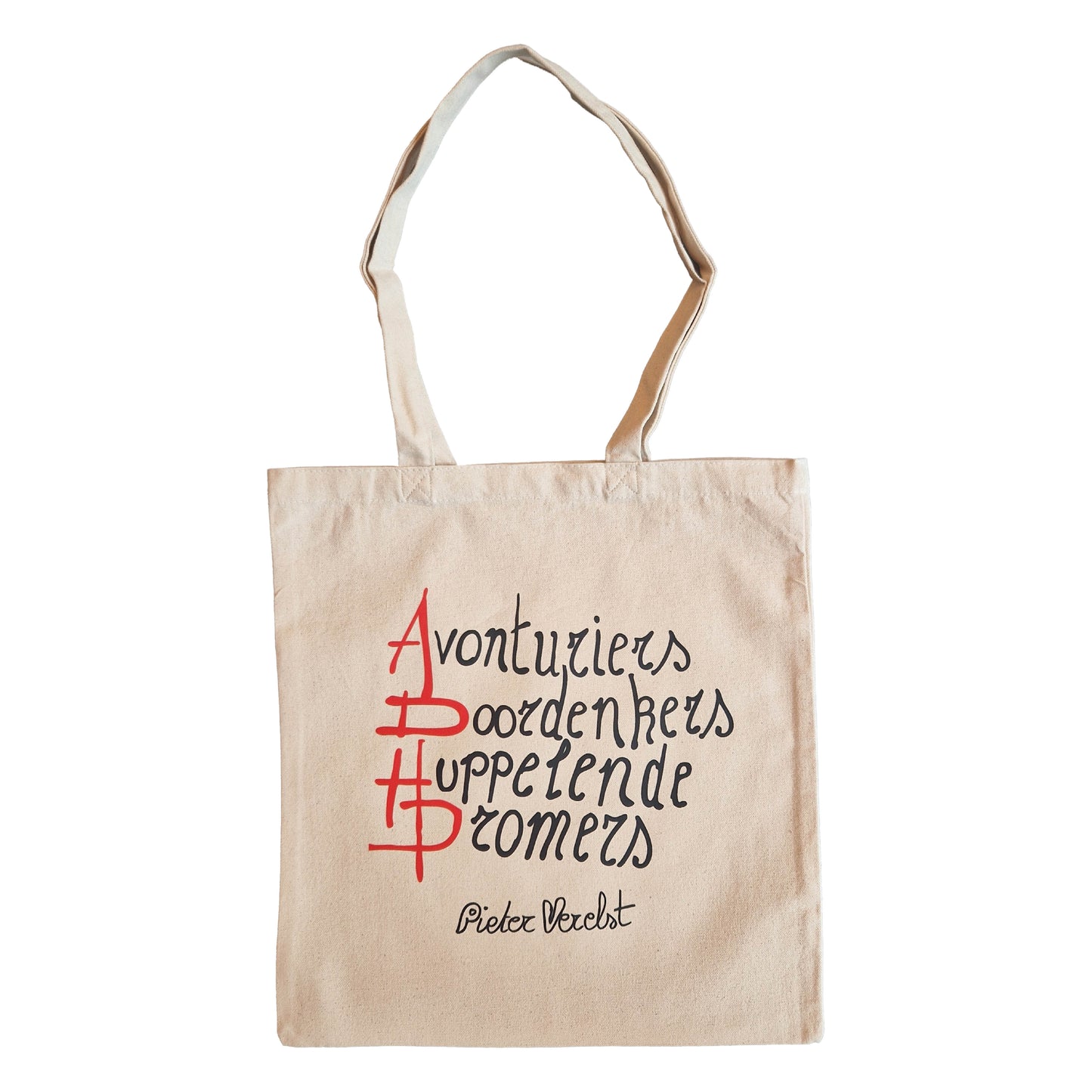 Pieter Verelst - "Altijd Aan" (totebag - Beige)