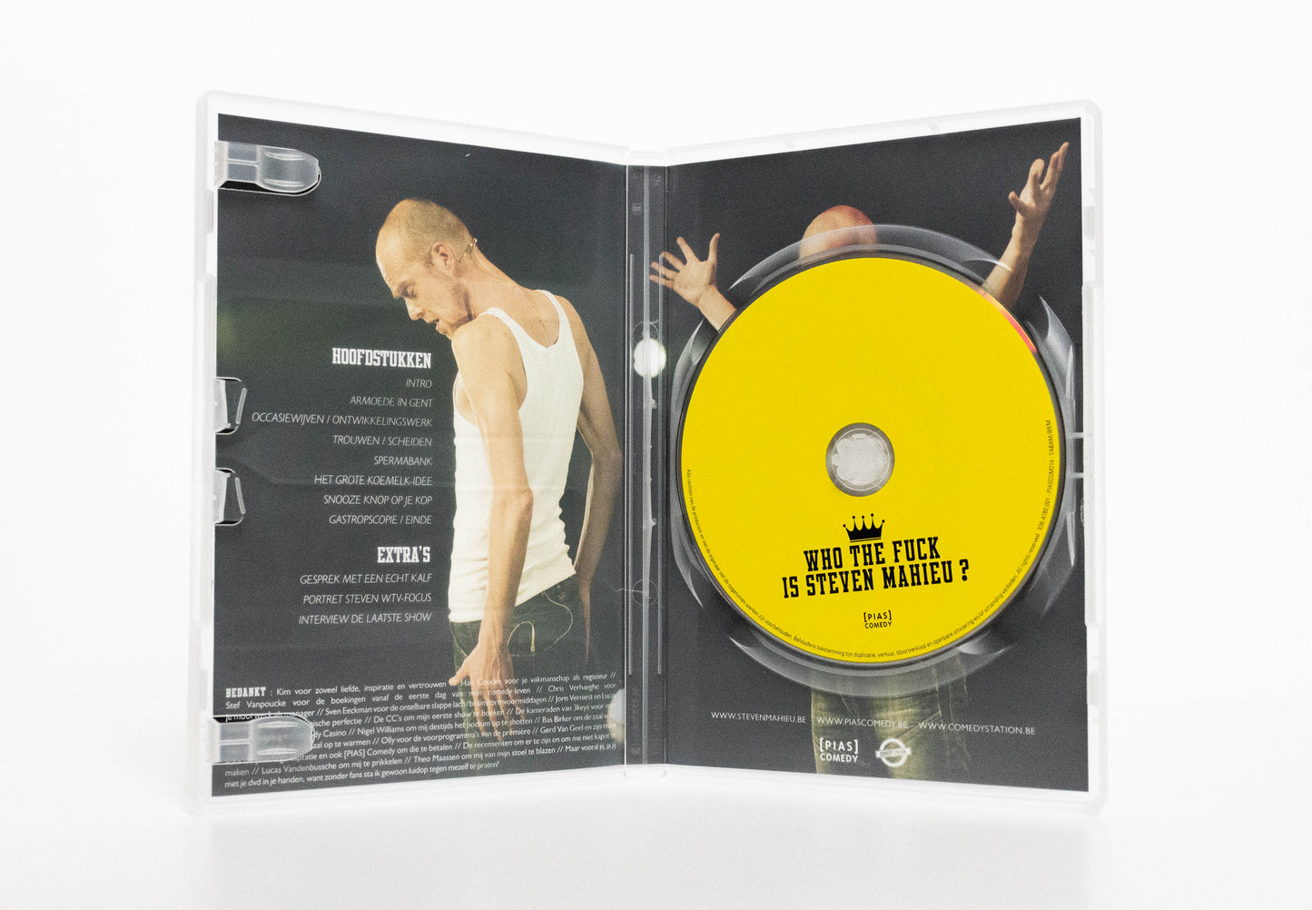 Steven Mahieu - "Mahieustueus" (DVD)