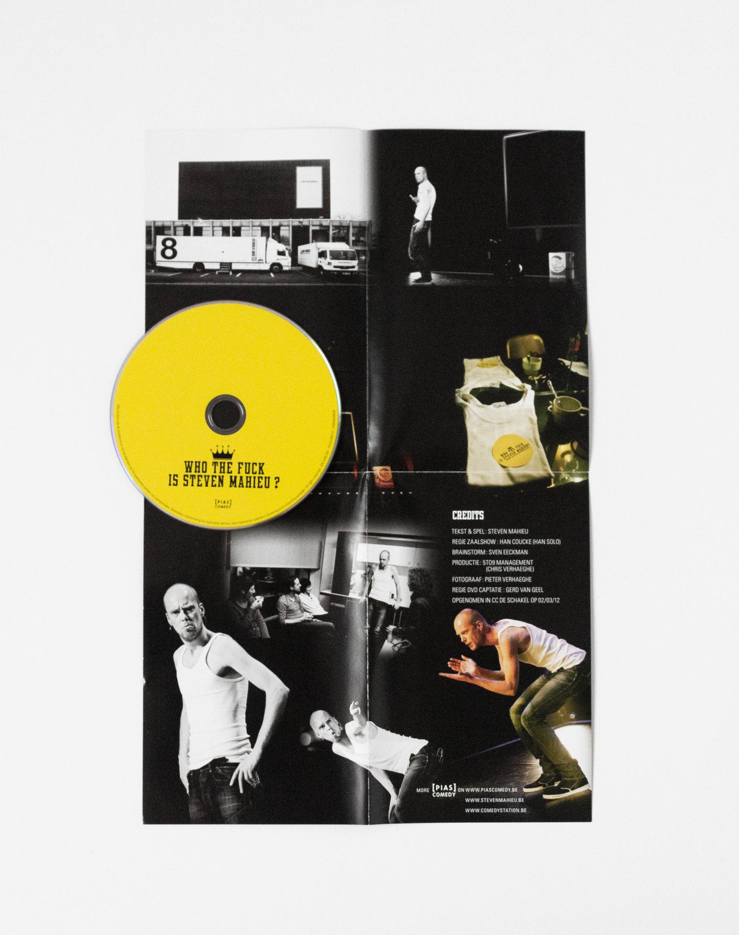 Steven Mahieu - "Mahieustueus" (DVD)