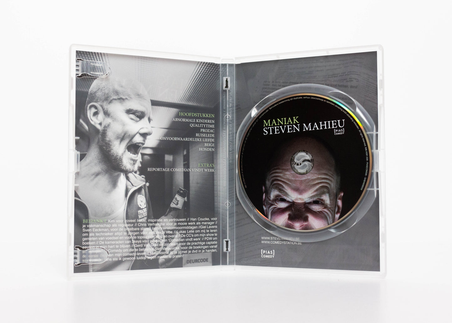 Steven Mahieu - "Maniak" (DVD)