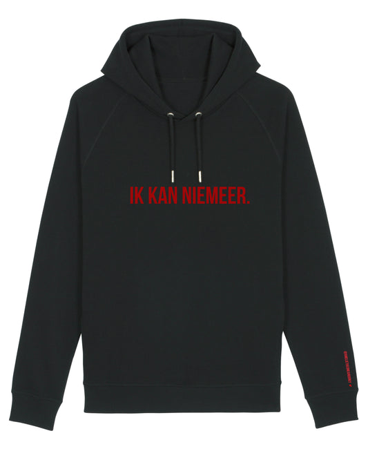 Amelie Albrecht - "Ik kan niemeer" (geborduurde hoodie / unisex model)