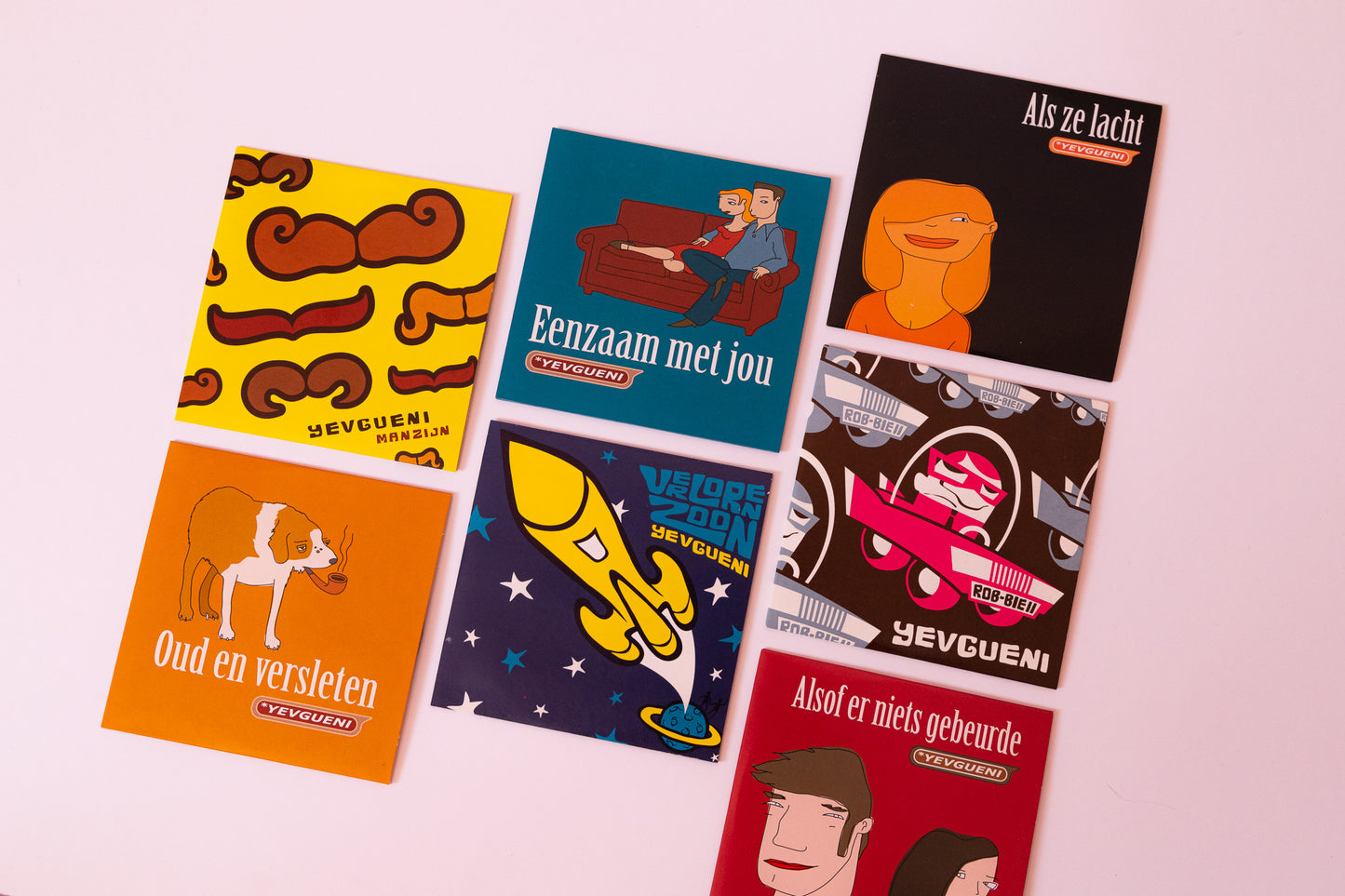 Yevgueni - Pakket singles (7xCD, limited edition)