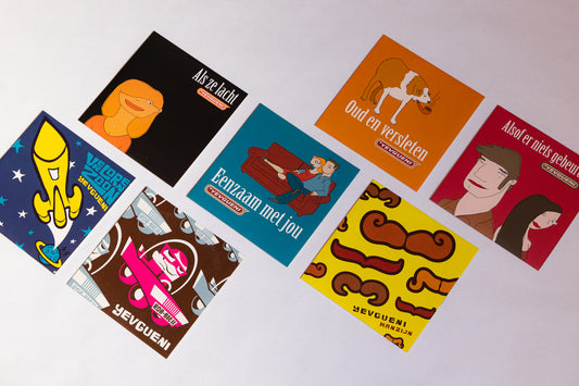 Yevgueni - Pakket singles (7xCD, limited edition)