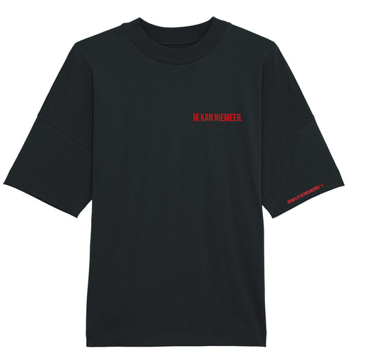Amelie Albrecht - "Ik kan niemeer" (geborduurd T-shirt / unisex model)