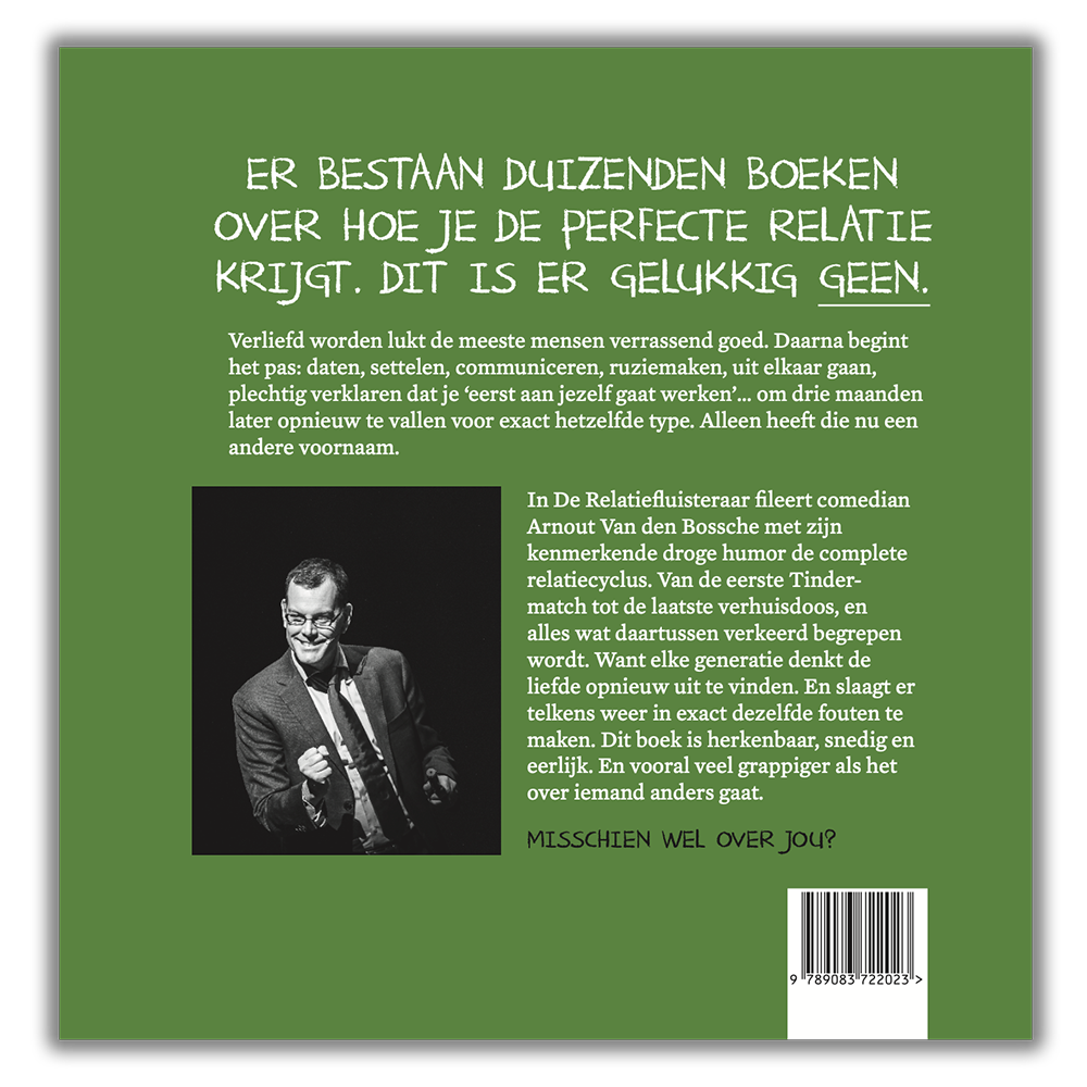 Arnout Van den Bossche - "De Relatiefluisteraar" (boek)
