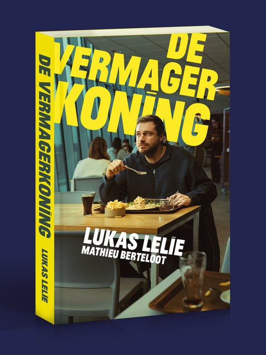 Lukas Lelie - "De Vermagerkoning" (Gesigneerd boek)
