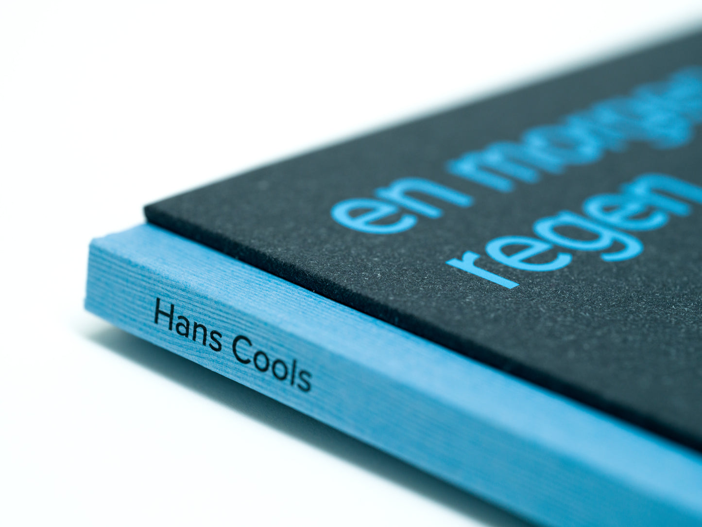 Hans Cools - "en morgen regen." (boek)