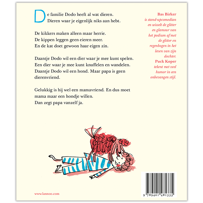 DAANTJE DODO WIL EEN HOND (MAAR PAPA NIET!) (KINDERBOEK)