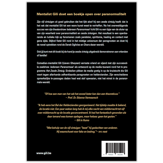 IEDEREEN PARANORMAAL (BOEK)