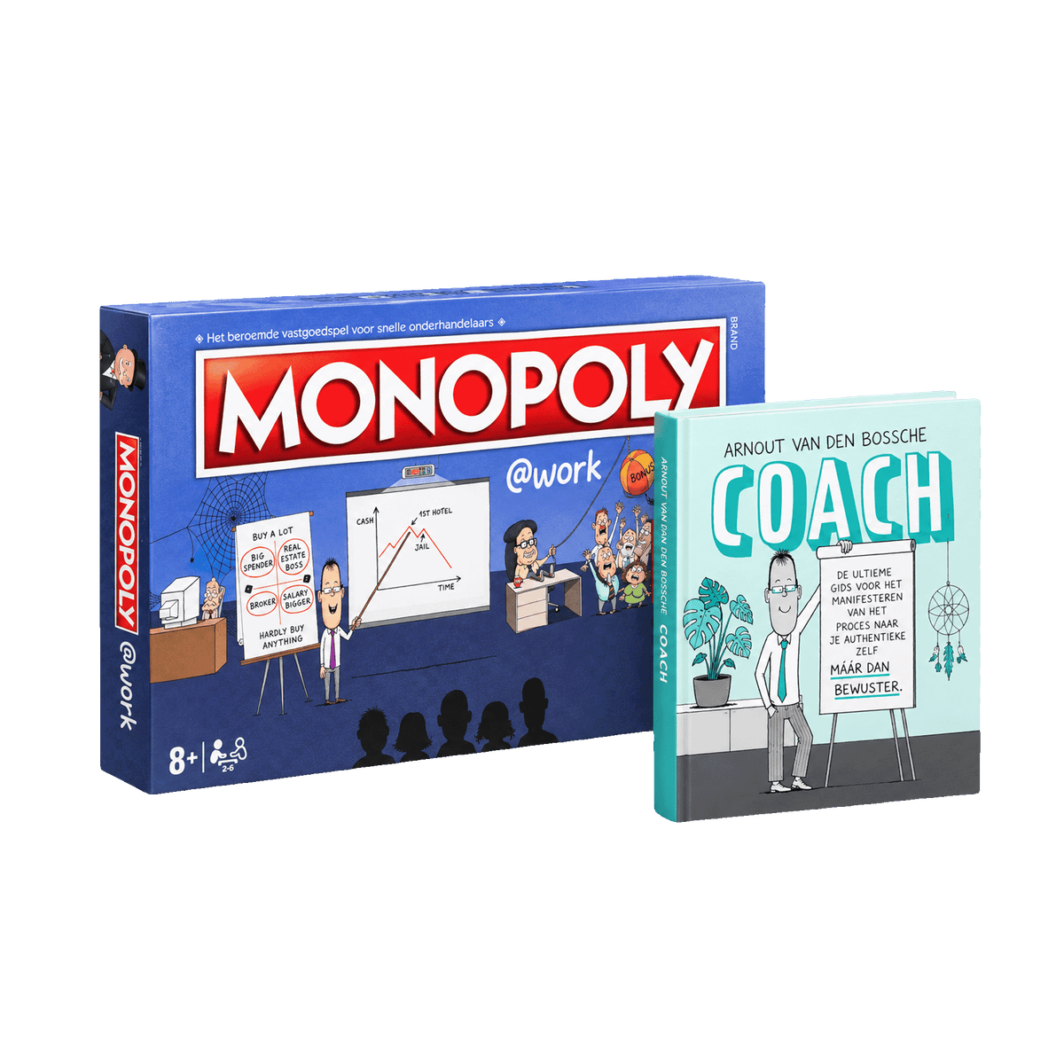 MONOPOLY + BOEK (PAKKET)