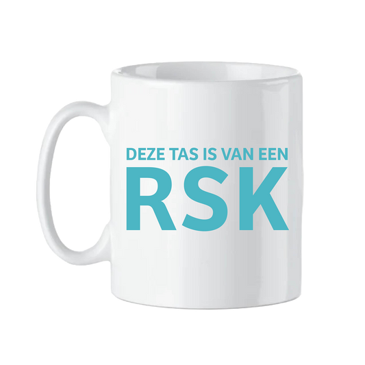 KOFFIETAS 'DEZE TAS IS VAN EEN RSK'