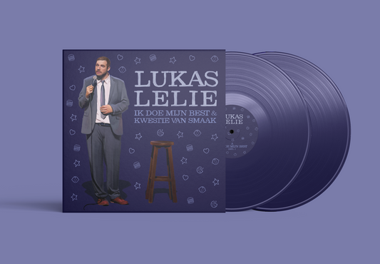 Lukas Lelie - Dubbelvinyl "Ik doe mijn best & Kwestie van smaak"