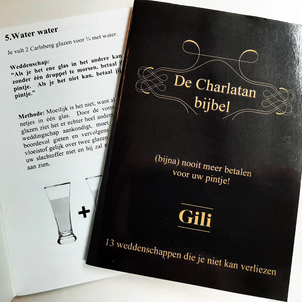 Gili - "De Charlatan bijbel" - (boek)