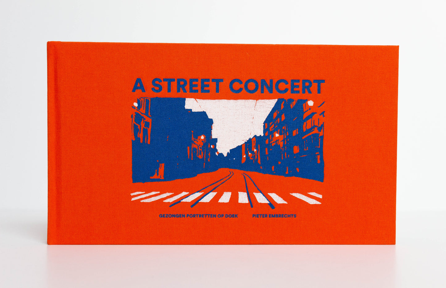 Pieter Embrechts - "A street concert - gezongen portretten op doek" (boek + cd)