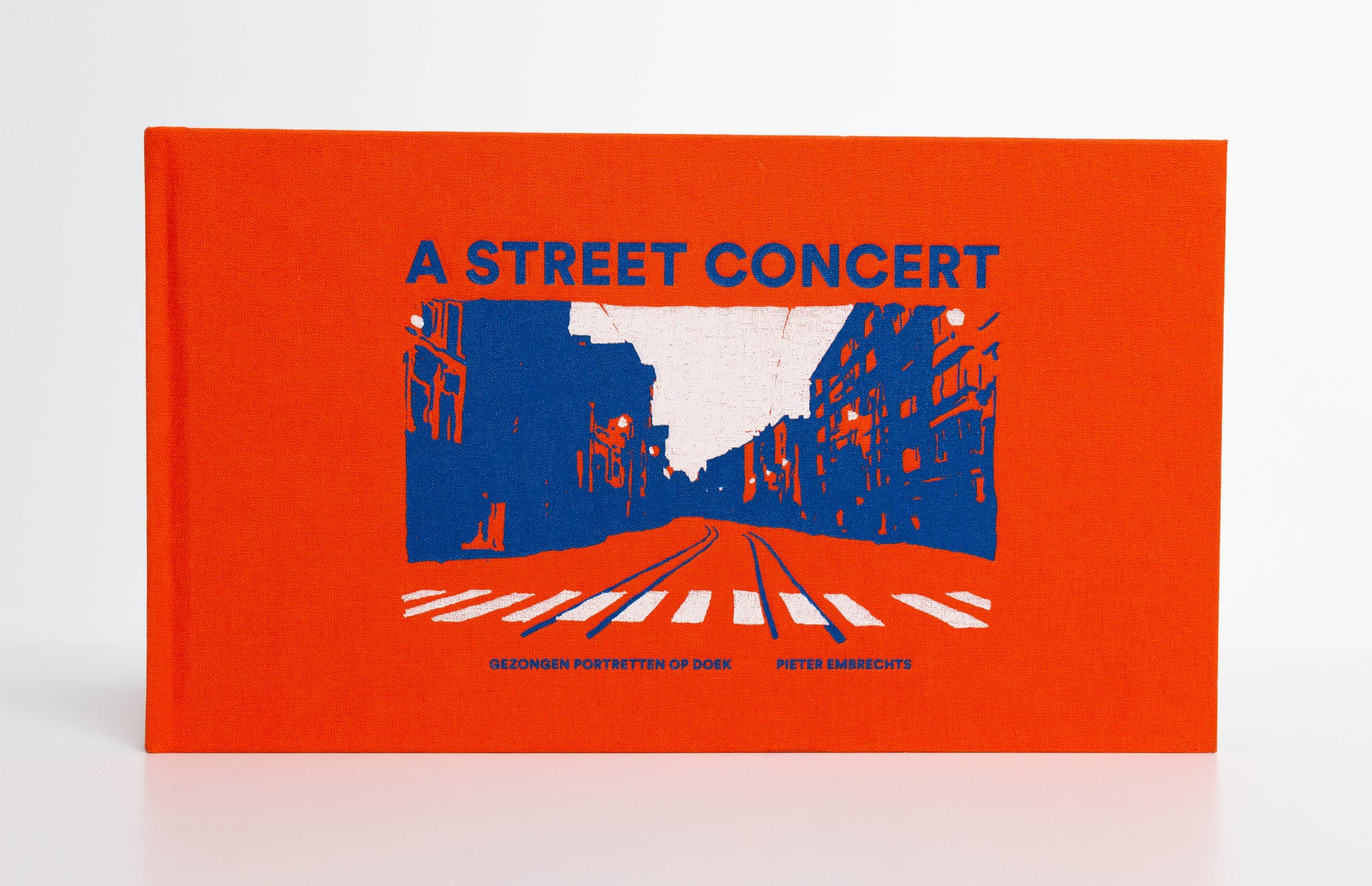 Pieter Embrechts - "A street concert - gezongen portretten op doek" (boek + cd)